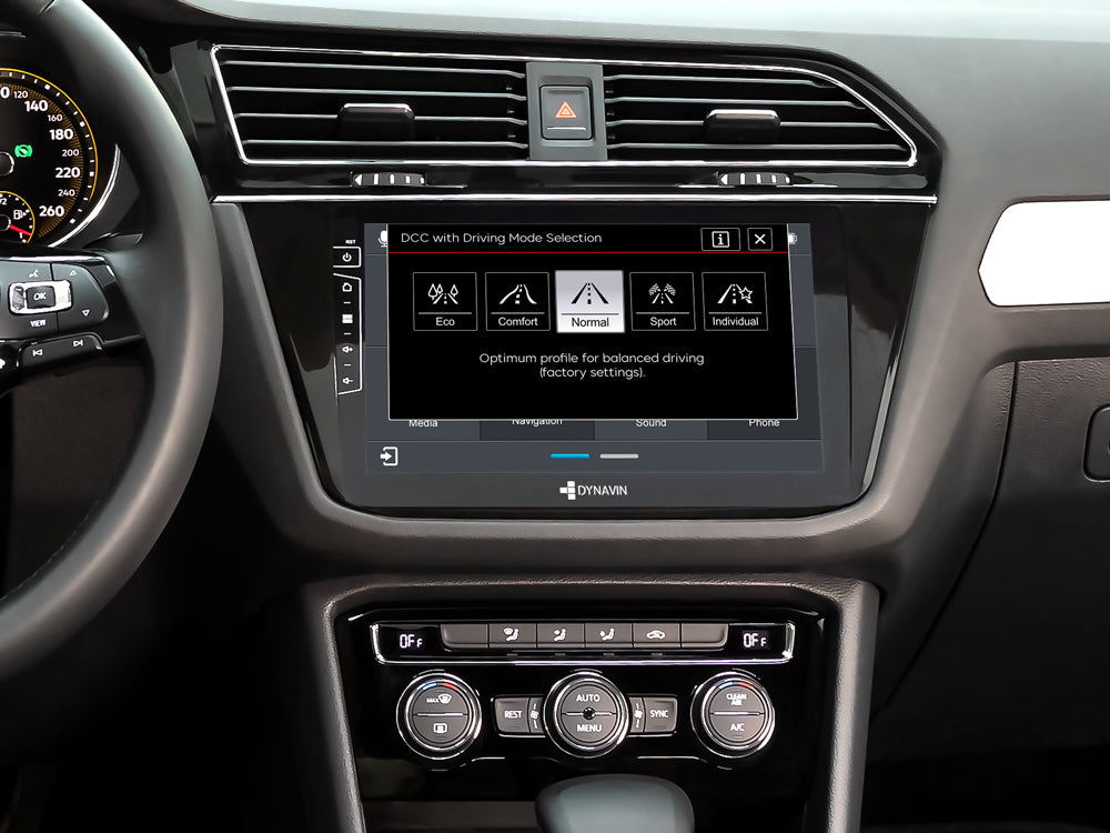 Dynavin D9-82 Multimedia Stereo System for Volkswagen Tiguan 2017 & newer