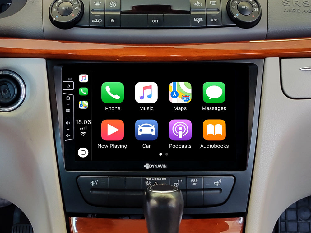 Dynavin D9-W211 Multimedia Stereo System for NTG2.5 Mercedes E Class 2009 & CLS 2010 + MOST Adapter for NTG2.5