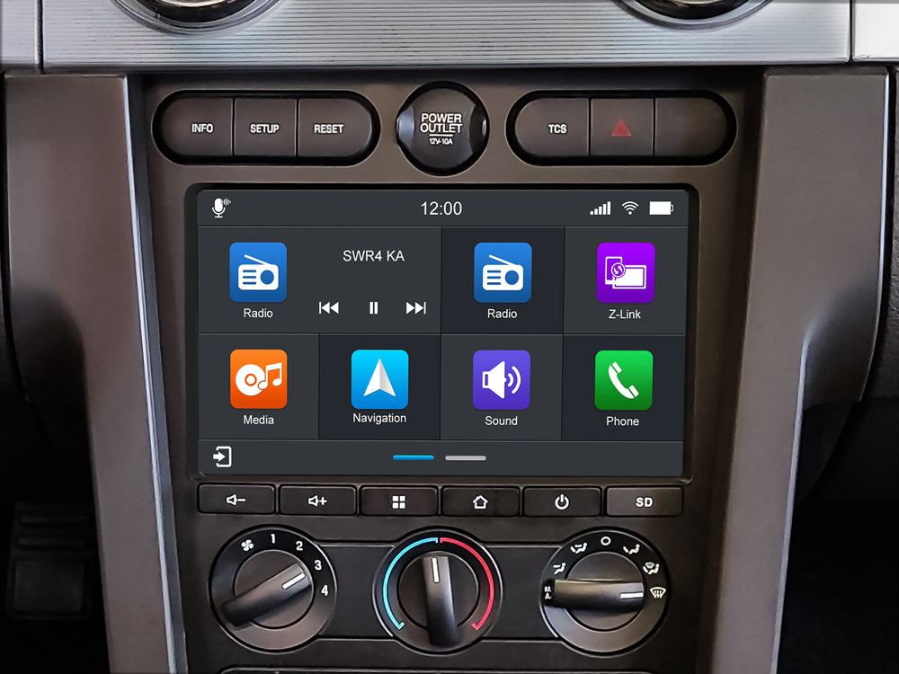 Dynavin D9-MST2005 Multimedia Stereo System for Ford Mustang 2005-2009