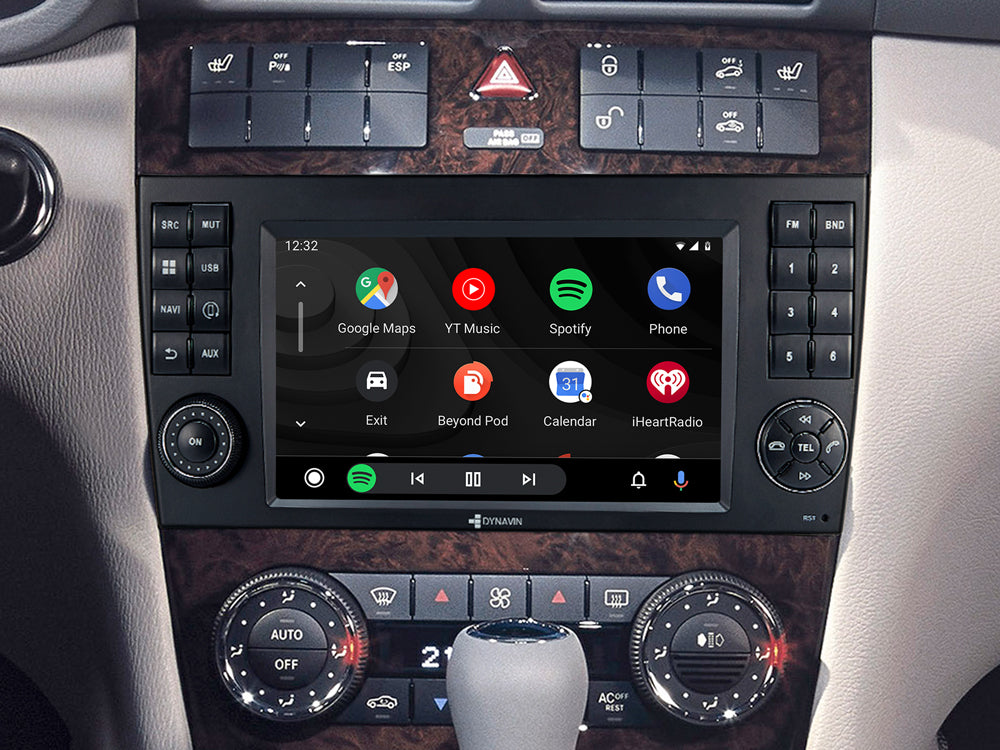 Dynavin D9-MBC Multimedia Stereo System for Mercedes C Class 2004-2007 & G Class 2007-2011 with Standard Audio