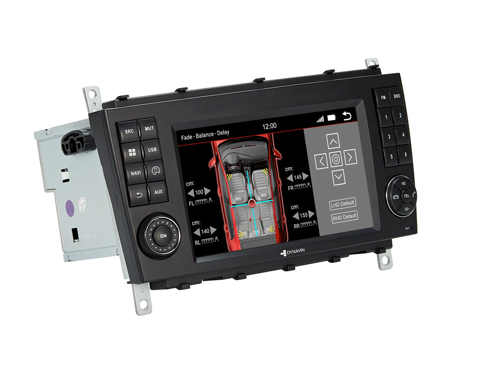 Dynavin D9-MBC Multimedia Stereo System for Mercedes C Class 2004-2007 & G Class 2007-2011 with Standard Audio