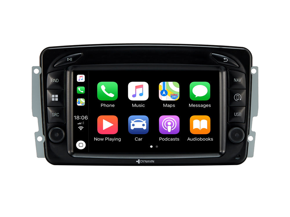 Dynavin D9-MC2000 Multimedia Stereo System for Mercedes C Class 2000-2004, CLK 2002-2004, G Class 2000-2006 w/standard audio
