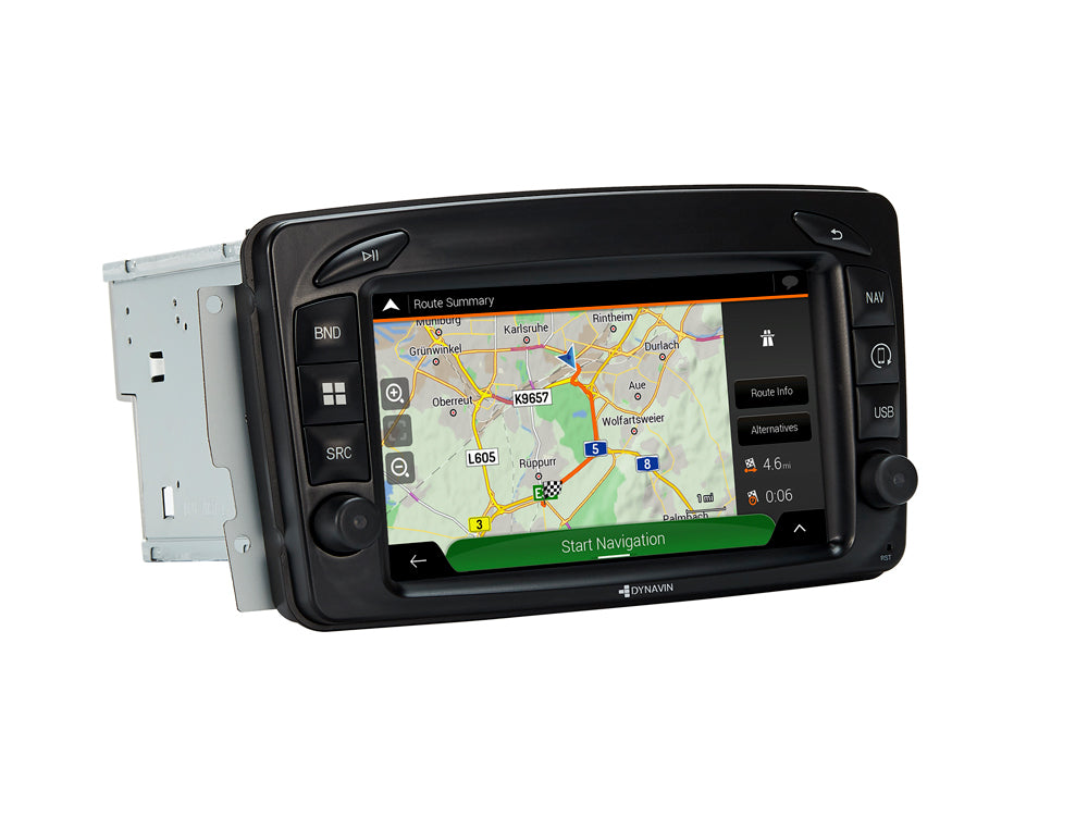 Dynavin D9-MC2000 Multimedia Stereo System for Mercedes C Class 2000-2004, CLK 2002-2004, G Class 2000-2006 w/standard audio