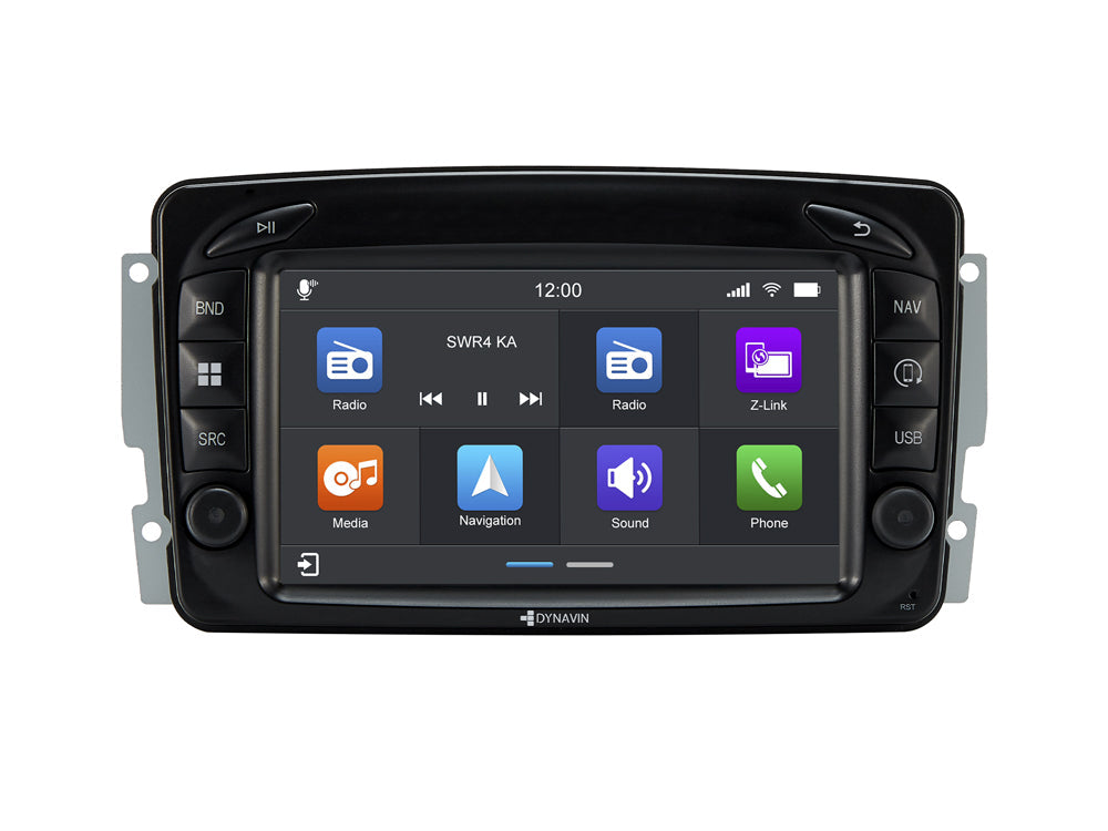 Dynavin D9-MC2000 Multimedia Stereo System for Mercedes C Class 2000-2004, CLK 2002-2004, G Class 2000-2006 w/standard audio