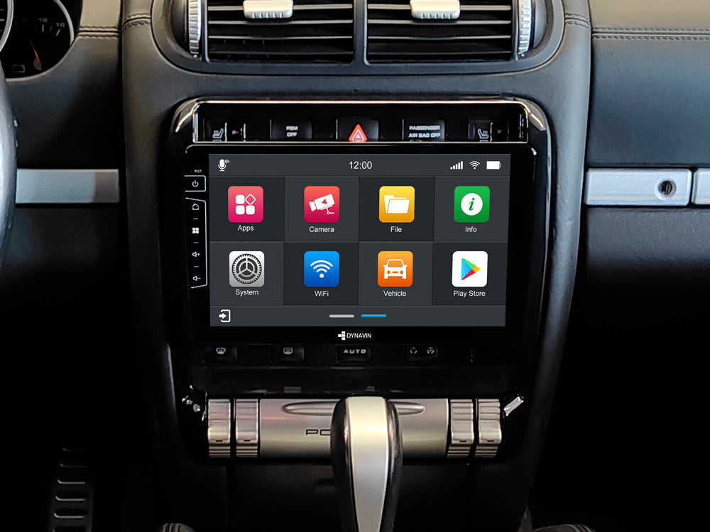 Dynavin D9-PC Multimedia Stereo System for Porsche Cayenne 2003-2010 + MOST adapter