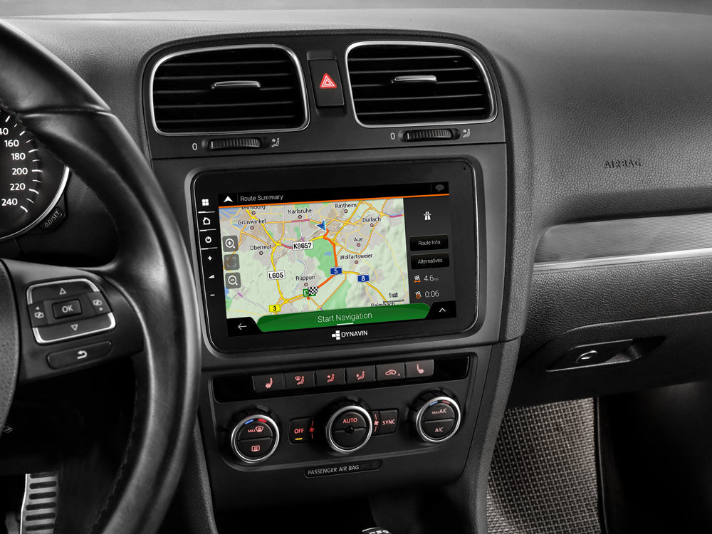 Dynavin D9-V8 Multimedia Stereo System for Volkswagen Beetle, Golf, Jetta, Passat, Tiguan