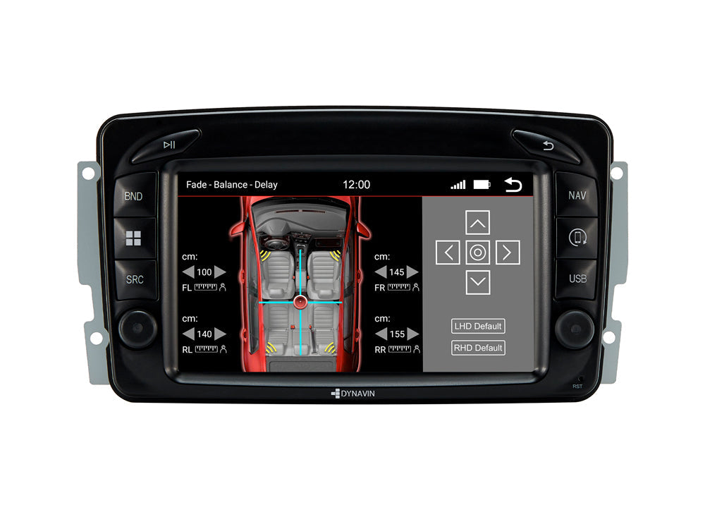 Dynavin D9-MC2000 Multimedia Stereo System for Mercedes C Class 2000-2004, CLK 2002-2004, G Class 2000-2006 w/standard audio