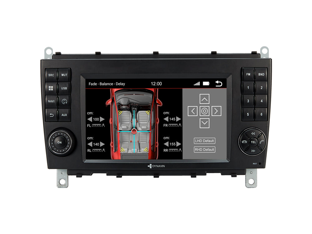 Dynavin D9-CLK Multimedia Stereo System for Mercedes CLK 2005-2009 w/Premium Audio + MOST adapter