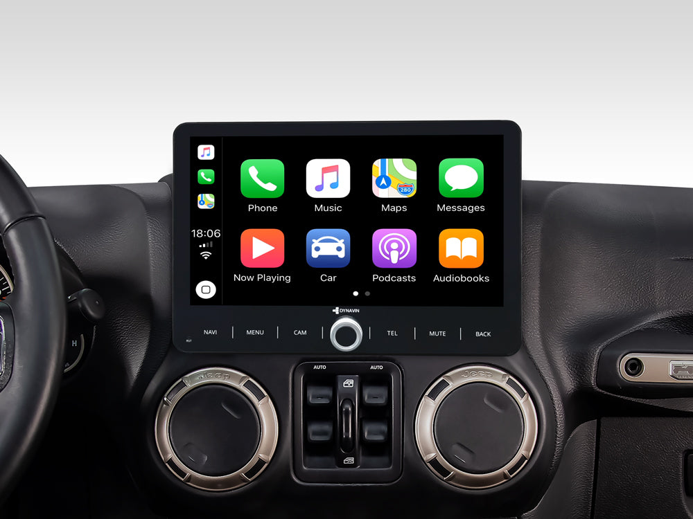 Dynavin D9-JP Multimedia Stereo System for Jeep Wrangler JK 2007-2018