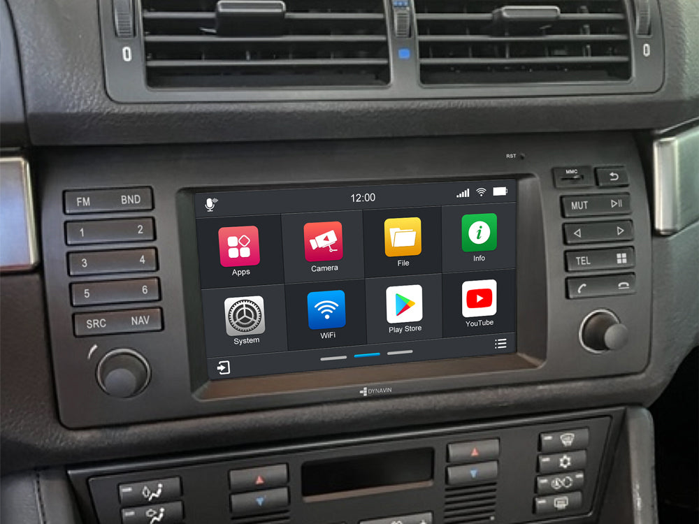 Dynavin D9-E53 Multimedia Stereo System for BMW X5 (1999-2006)