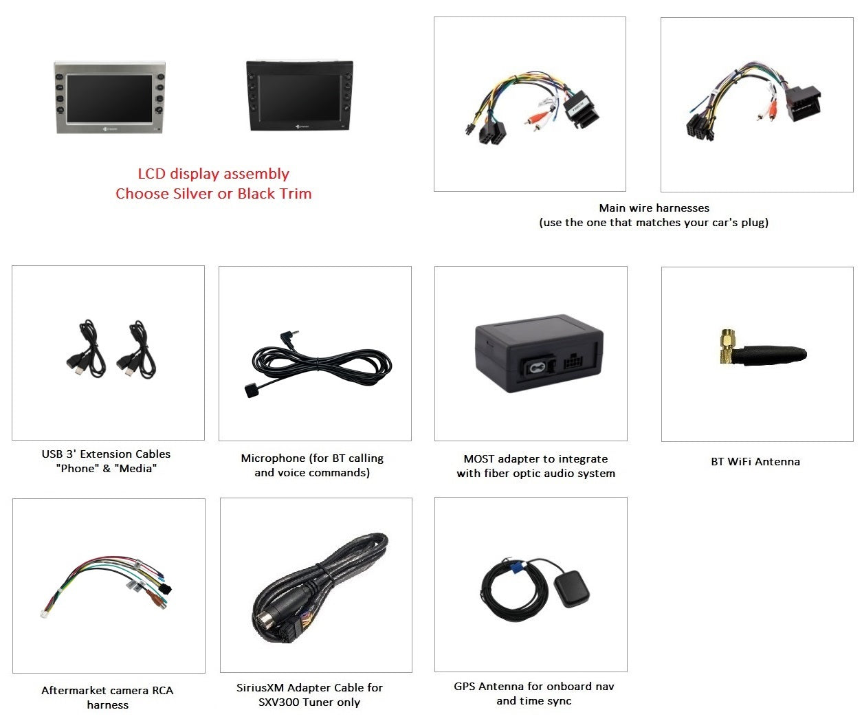 Dynavin D9-PS Multimedia Stereo System for Porsche 911/Boxster/Carrera/Cayman 2005-2012 w/MOST Adapter