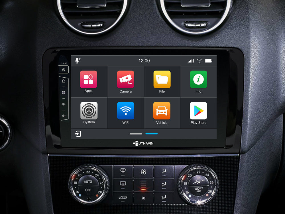 Dynavin D9-DF432 Multimedia Stereo System for Mercedes ML Class 2005-2011 and GL 2006-2012 w/Premium Audio + MOST Adapter