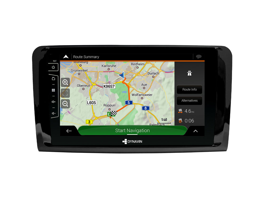 Dynavin D9-DF432 Multimedia Stereo System for Mercedes ML Class 2005-2011 and GL 2006-2012 w/Premium Audio + MOST Adapter