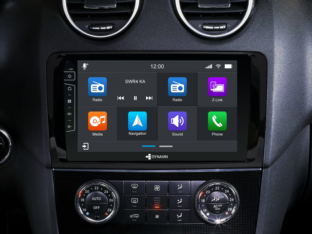 Dynavin D9-DF432 Multimedia Stereo System for Mercedes ML Class 2005-2011 and GL 2006-2012 w/Premium Audio + MOST Adapter