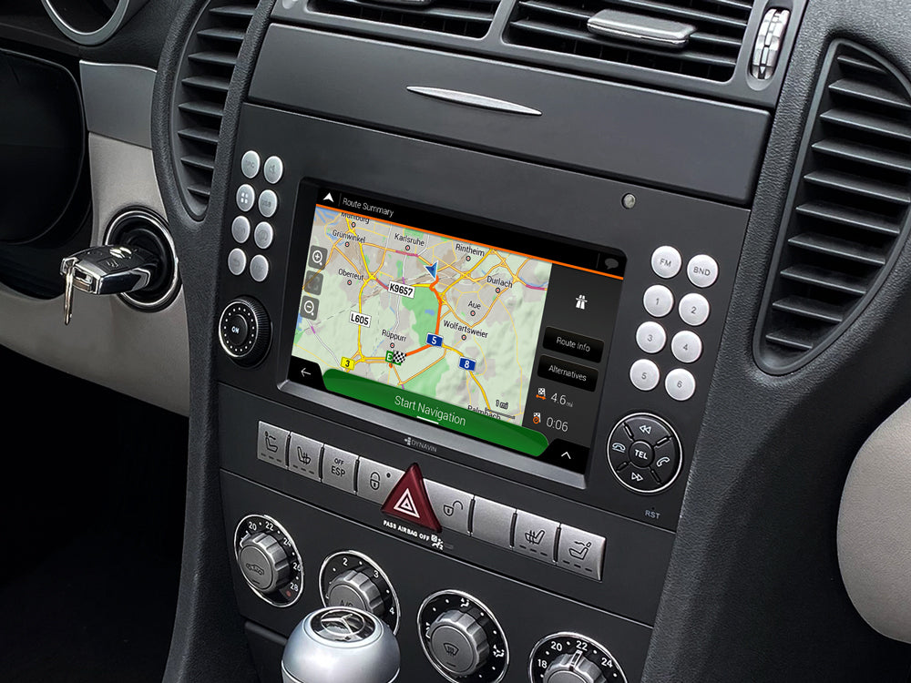 [CLEARANCE] Dynavin 8 D8-SLK Pro Radio Navigation System for Mercedes SLK 2004-2010 + MOST adapter