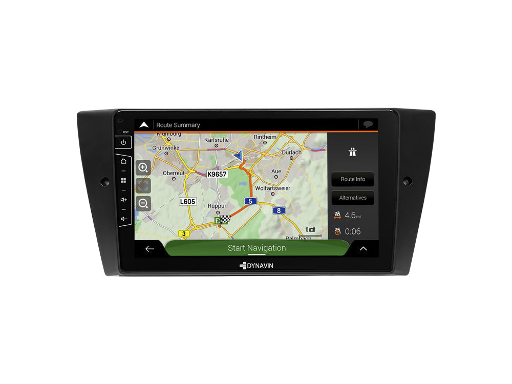 [OPEN BOX] Dynavin 8 D8-E90 Plus Radio Navigation System for BMW 3 Series 2006-2013 (E90-E93) w/Standard Audio