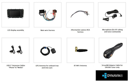 [CLEARANCE] Dynavin 8 D8-CLK Plus Radio Navigation System for Mercedes CLK 2005-2009 w/Standard Audio