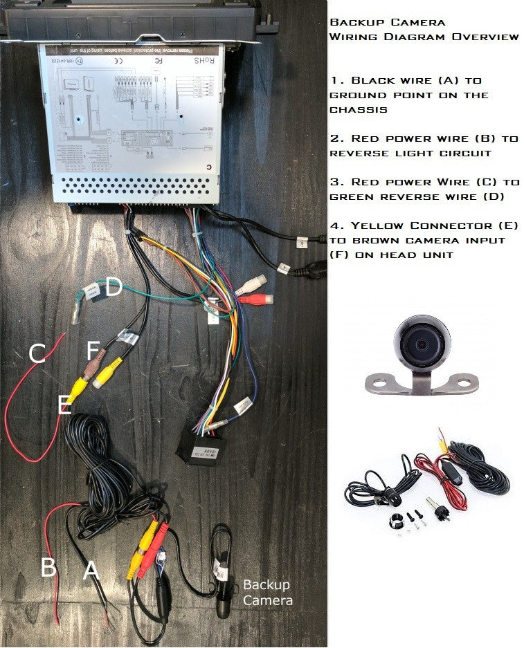 Universal Mount Backup Camera (Front/Reverse Camera)